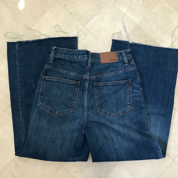 NWOT Madewell Wide Leg Crop Jeans-26 - Picture 6 of 6